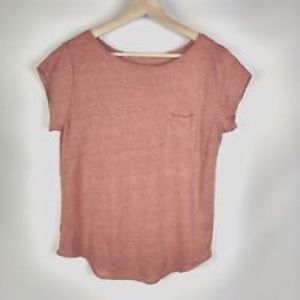 Like New! Loft blush pocket tee